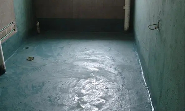 防水补漏找平层进行施工